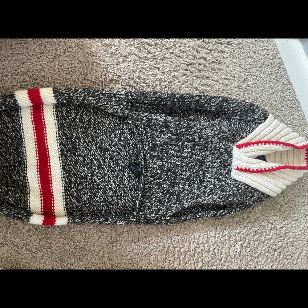 100% Wool Dog Sweater